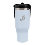 40 Oz. Peak Intrepid Recycled Stainless Steel Tumbler - 50164 NAV Laser 40 Oz. Peak Intrepid Recycled Stainless Steel Tumbler - 50164 NAV Laser