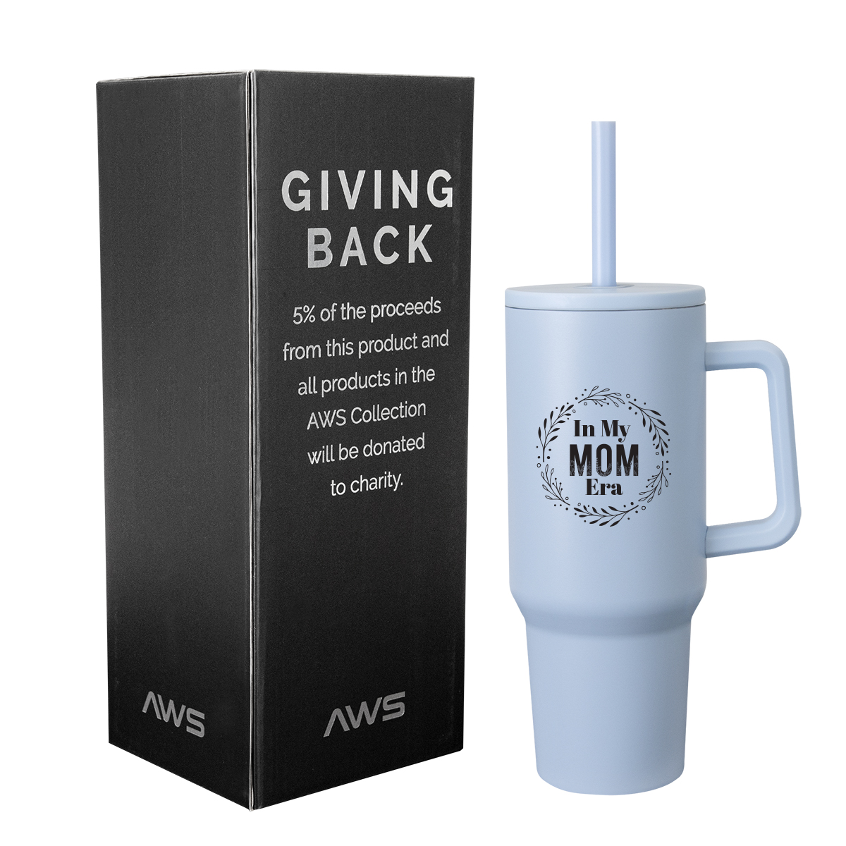 40 Oz. Aws Jackson Intrepid Stainless Steel Tumbler 1