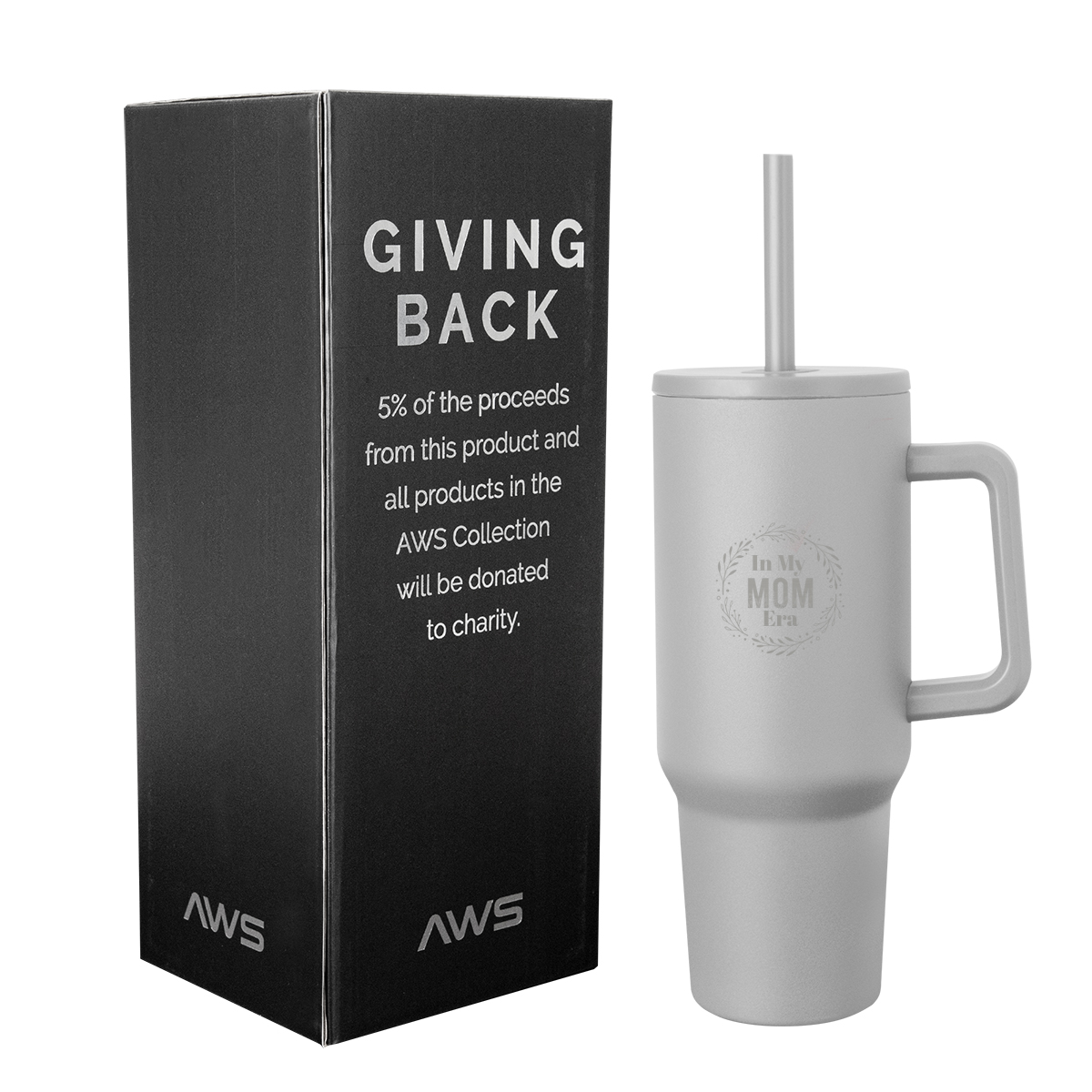 40 Oz. Aws Jackson Intrepid Stainless Steel Tumbler 1