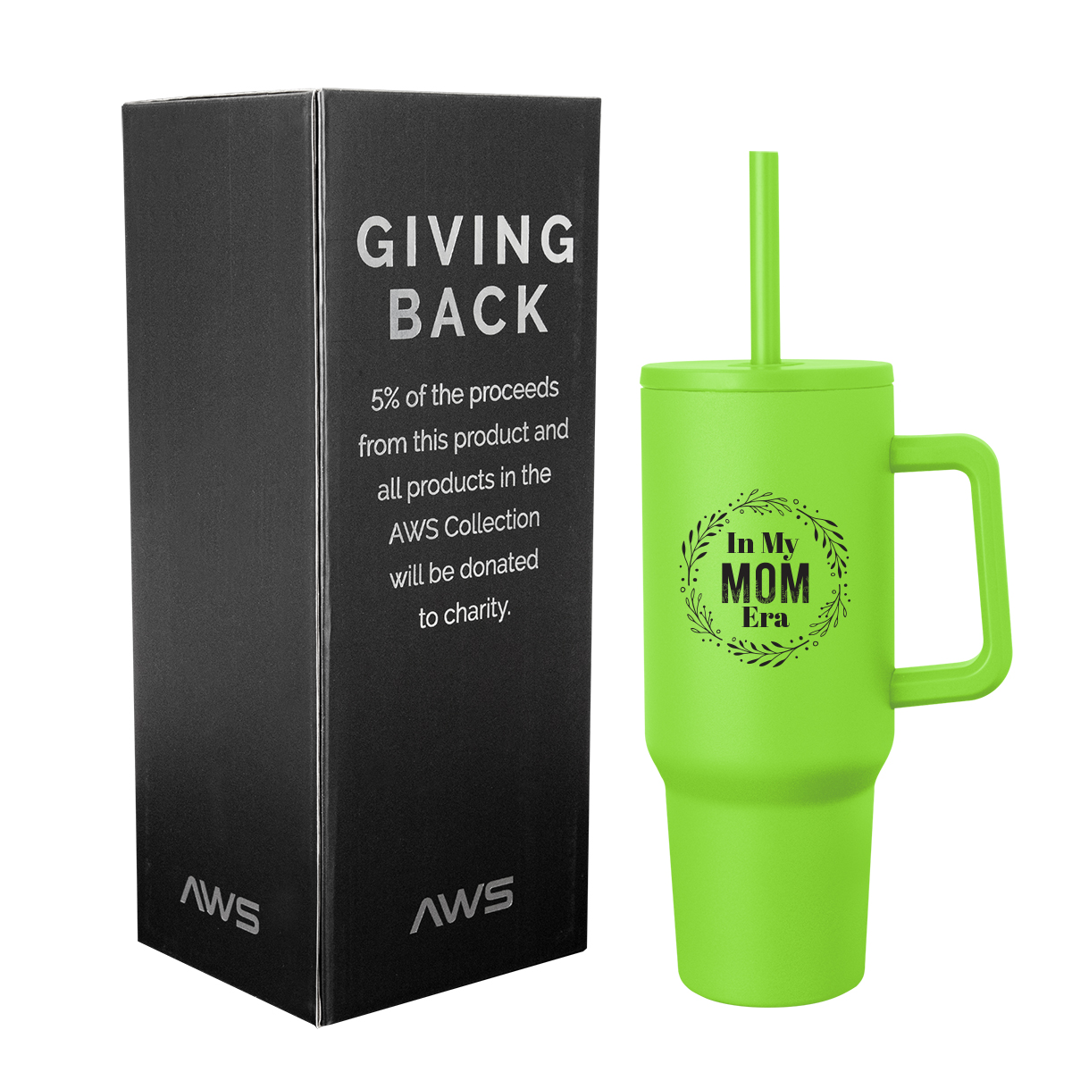 40 Oz. Aws Jackson Intrepid Stainless Steel Tumbler 1
