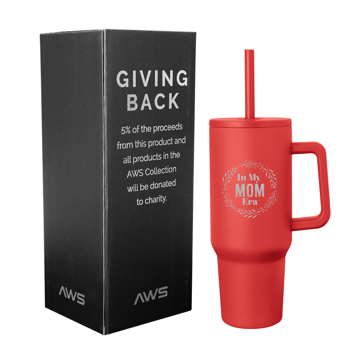 40 Oz. Aws Jackson Intrepid Stainless Steel Tumbler 1