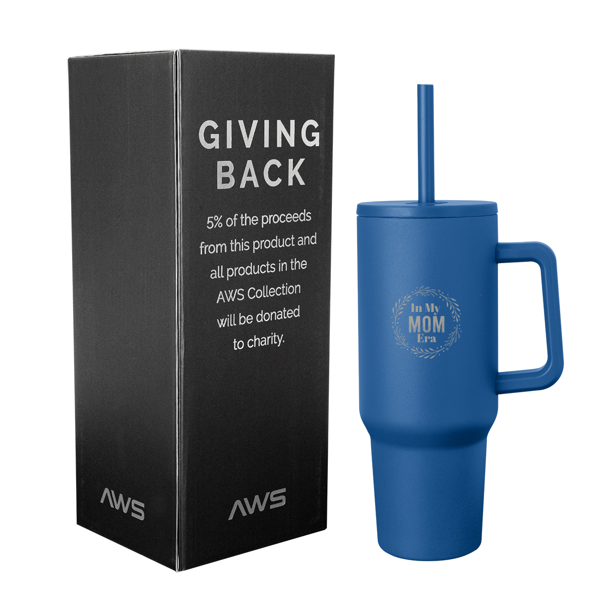 40 Oz. Aws Jackson Intrepid Stainless Steel Tumbler 1