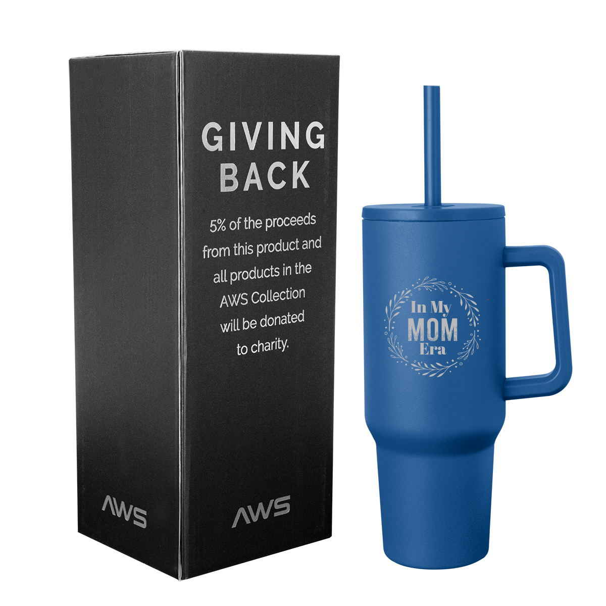 40 Oz. Aws Jackson Intrepid Stainless Steel Tumbler 1