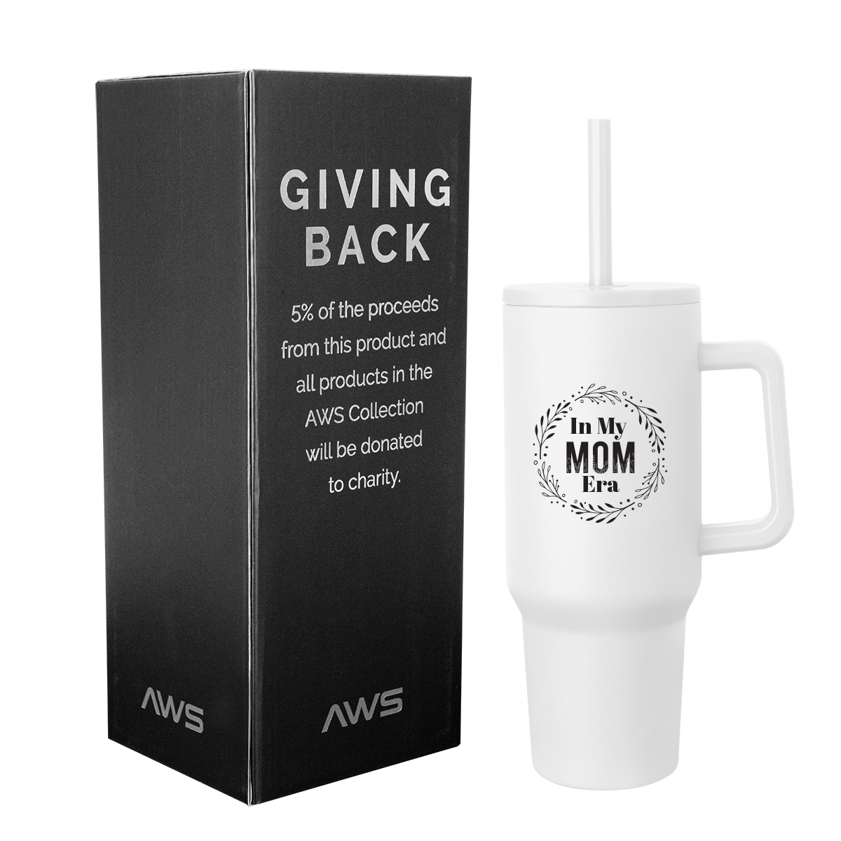 40 Oz. Aws Jackson Intrepid Stainless Steel Tumbler 1