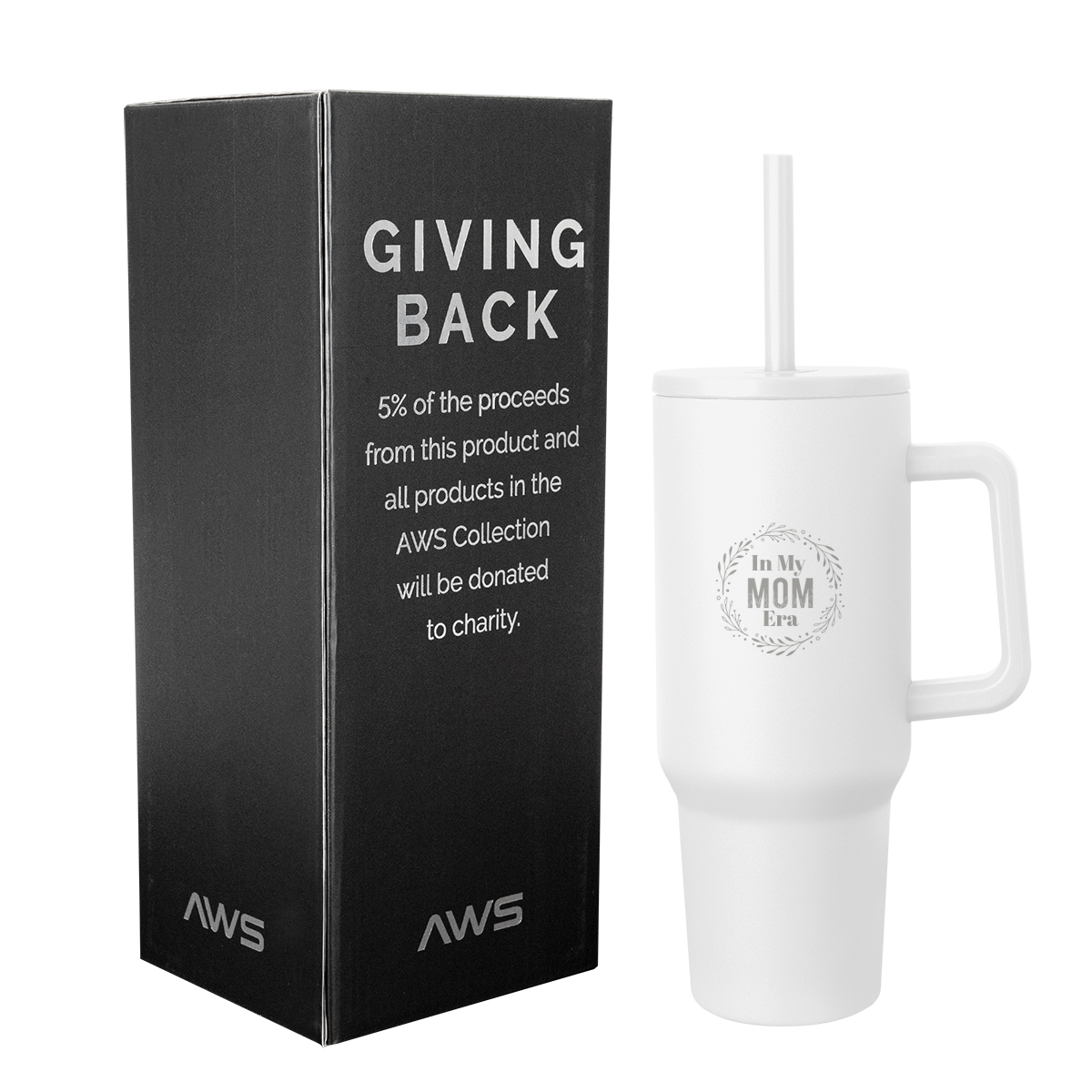 40 Oz. Aws Jackson Intrepid Stainless Steel Tumbler 1