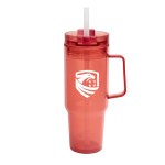 40 Oz. Intrepid Recycled As Double Wall Tumbler - 50098 TRNRED Silkscreen 40 Oz. Intrepid Recycled As Double Wall Tumbler - 50098 TRNRED Silkscreen