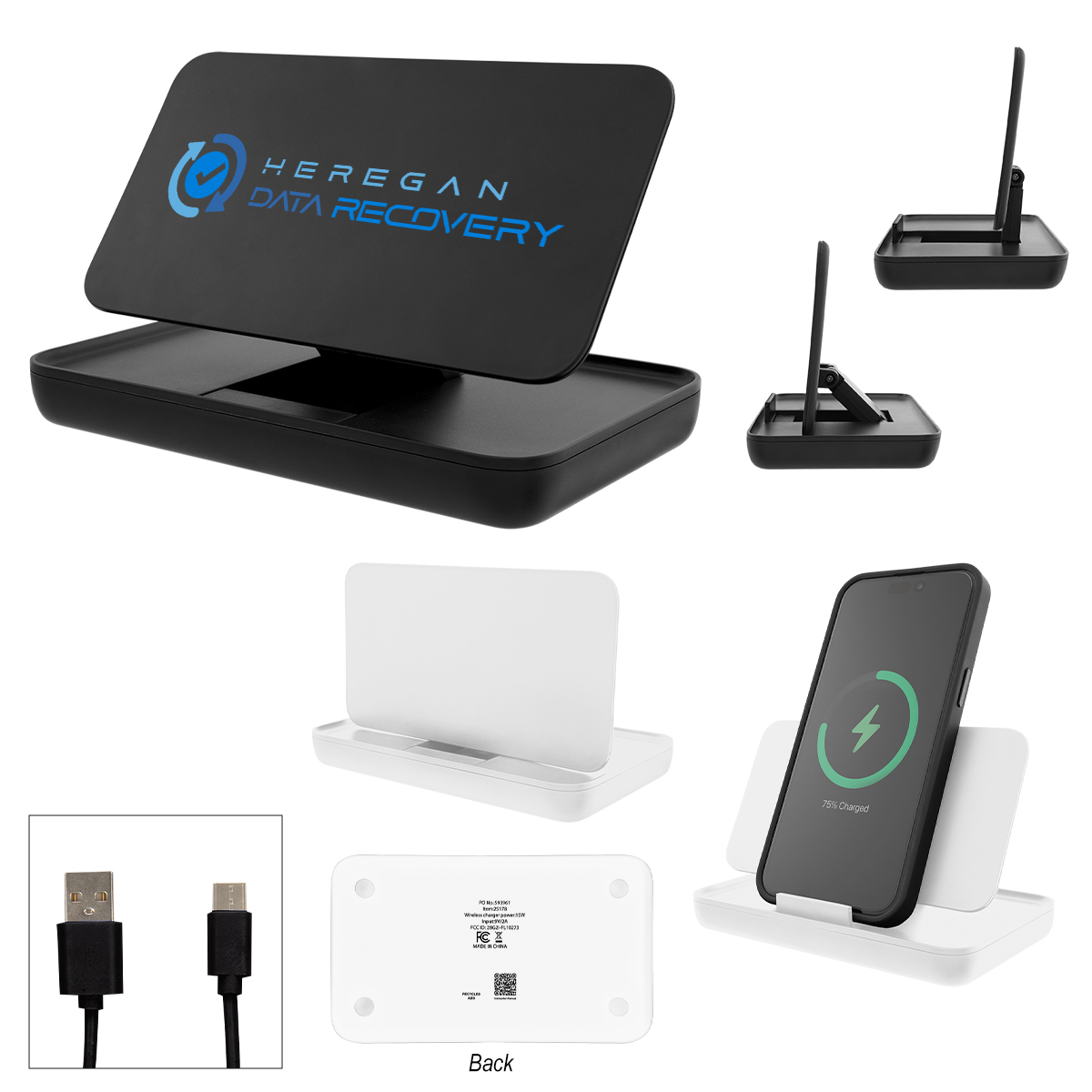 Rabs Folding Wireless Charger & Stand 1