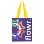 Sublime Series Rpet Magazine Tote Bag - 30195 WHTYEL Sublimation Sublime Series Rpet Magazine Tote Bag - 30195 WHTYEL Sublimation
