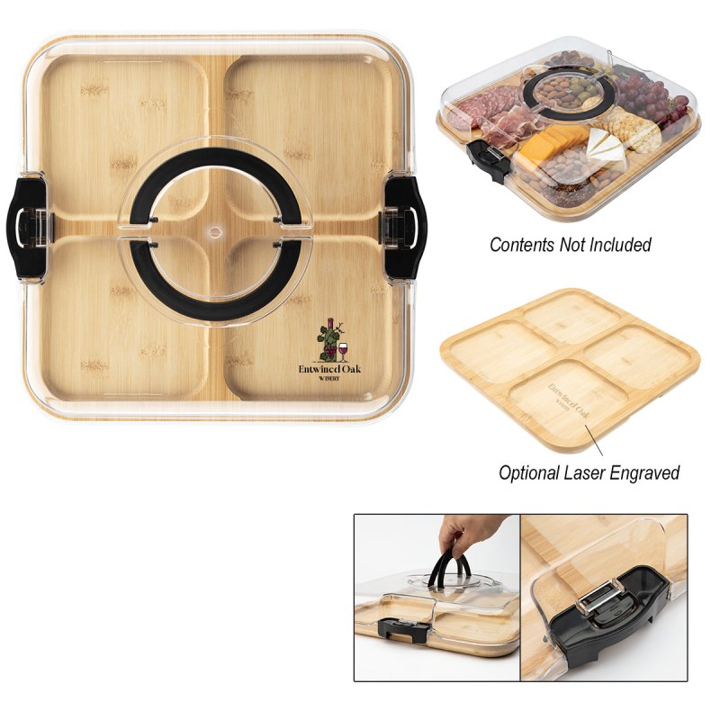 Portable Charcuterie Board With Lid 1 Portable Charcuterie Board With Lid 1