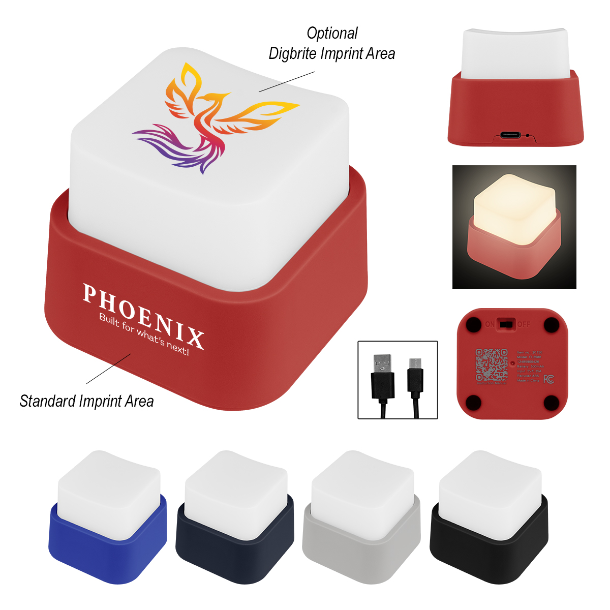 Rechargeable Mini Night Light 1