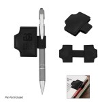 Markmate Magnetic Pen Holder Bookmark - 55265 BLK Deboss Markmate Magnetic Pen Holder Bookmark - 55265 BLK Deboss