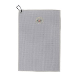 Golf Links Waffle Weave Towel - Light Gray 1 Golf Links Waffle Weave Towel - Light Gray 1