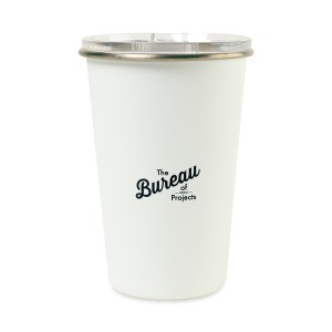 Arlo Classics Stainless Steel Travel Tumbler - 14 Oz. - White 1 Arlo Classics Stainless Steel Travel Tumbler - 14 Oz. - White 1