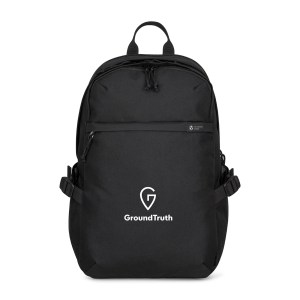 Renew rPET Computer Backpack - Black 1 Renew rPET Computer Backpack - Black 1