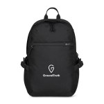Renew rPET Computer Backpack - Black 1 Renew rPET Computer Backpack - Black 1