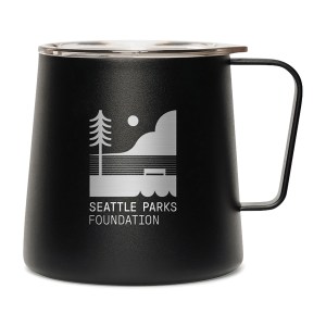 MiiR Grounded Camp Cup - 12 Oz. - Black Powder 1 MiiR Grounded Camp Cup - 12 Oz. - Black Powder 1