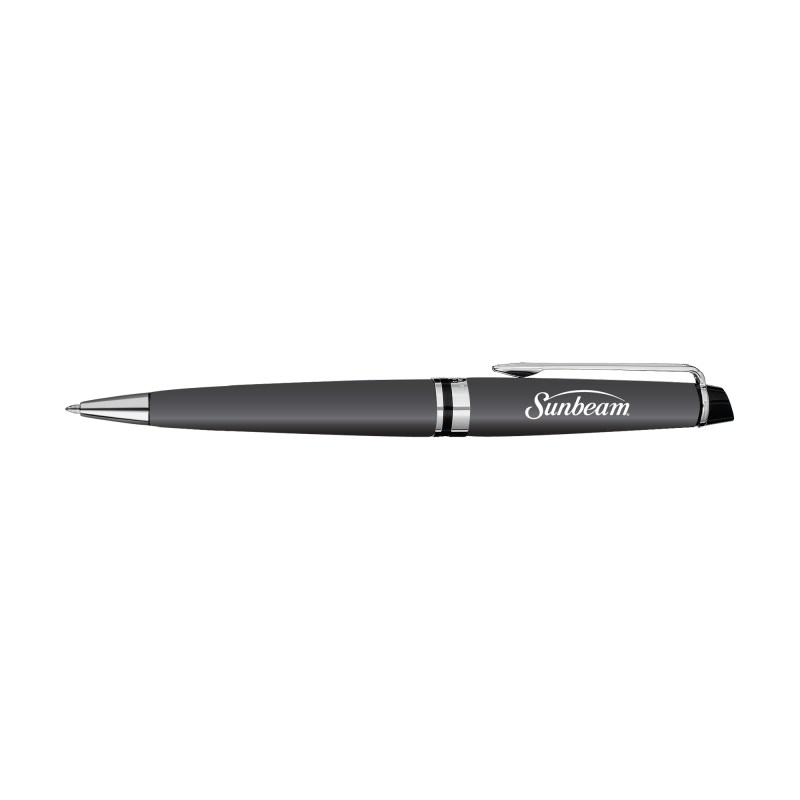 Waterman Expert Ballpoint - Matte - Black Matte - Silver Trim 1 Waterman Expert Ballpoint - Matte - Black Matte - Silver Trim 1