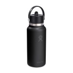 Hydro Flask Wide Flex Straw Cap Bottle 32 Oz. - Black - Alternate Hydro Flask Wide Flex Straw Cap Bottle 32 Oz. - Black - Alternate