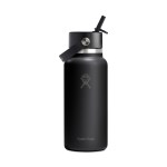 Hydro Flask Wide Flex Straw Cap Bottle 32 Oz. - Black - Alternate Hydro Flask Wide Flex Straw Cap Bottle 32 Oz. - Black - Alternate