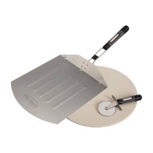 Cuisinart Outdoors® 3 Piece Pizza Grill Set - Stainless Steel 1 Cuisinart Outdoors® 3 Piece Pizza Grill Set - Stainless Steel 1
