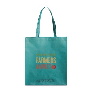 Out of the Ocean® Reusable Large Shopper - Seafoam 1 Out of the Ocean® Reusable Large Shopper - Seafoam 1