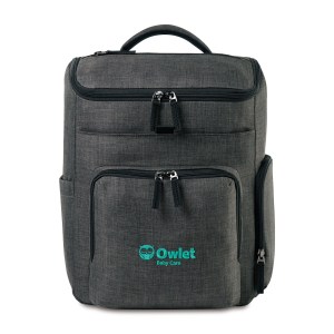 Reagan Diaper Backpack - Charcoal Heather 1 Reagan Diaper Backpack - Charcoal Heather 1