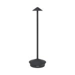 Pyramid Rechargeable LED Table Lamp - Black 1 Pyramid Rechargeable LED Table Lamp - Black 1