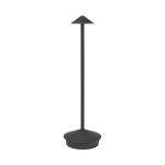 Pyramid Rechargeable LED Table Lamp - Black 2 Pyramid Rechargeable LED Table Lamp - Black 2
