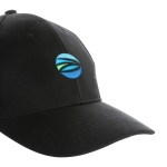 Impact 6 Panel 280gr Recycled Cotton Cap - AWARE - Black - Alternate Impact 6 Panel 280gr Recycled Cotton Cap - AWARE - Black - Alternate