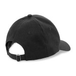 Impact 6 Panel 280gr Recycled Cotton Cap - AWARE - Black - Alternate Impact 6 Panel 280gr Recycled Cotton Cap - AWARE - Black - Alternate