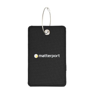 American Tourister Zoom Turbo Recycled rPET Luggage Tag - Black 1 American Tourister Zoom Turbo Recycled rPET Luggage Tag - Black 1
