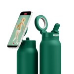 RINGO Pro Water Bottle with Magnetic Booster Ring - 24 Oz. - Green - Alternate RINGO Pro Water Bottle with Magnetic Booster Ring - 24 Oz. - Green - Alternate