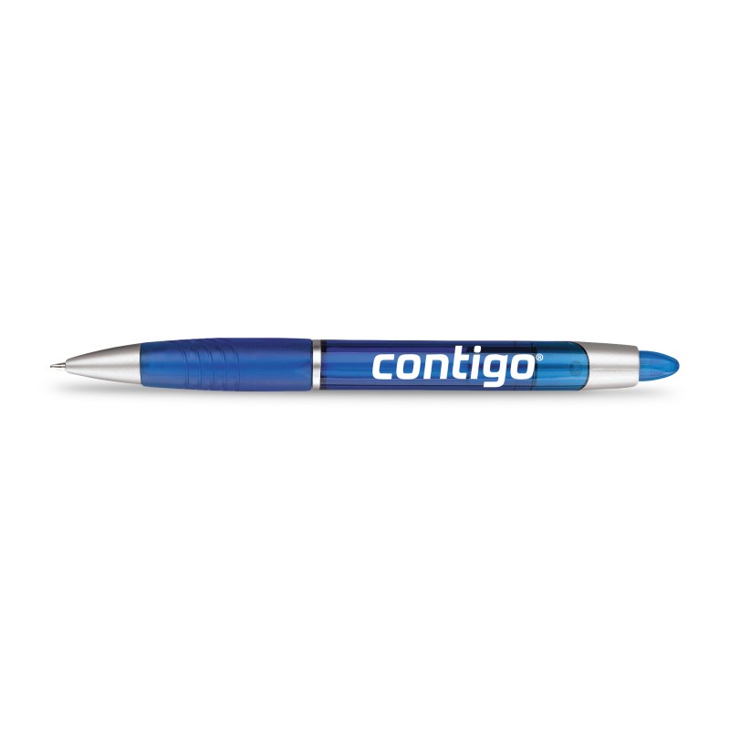 Paper Mate® Element Translucent Barrel - Blue Ink - Bright Blue 1 Paper Mate® Element Translucent Barrel - Blue Ink - Bright Blue 1