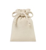 Canvas Drawstring Gift Bag - Small - Natural 2 Canvas Drawstring Gift Bag - Small - Natural 2