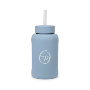 Axis Glass Straw Bottle - 21 Oz. - Slate Blue 1 Axis Glass Straw Bottle - 21 Oz. - Slate Blue 1