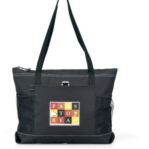 Select Zippered Tote - Black 1 Select Zippered Tote - Black 1