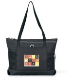 Select Zippered Tote - Black 1 Select Zippered Tote - Black 1