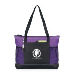 Select Zippered Tote - Purple 1 Select Zippered Tote - Purple 1