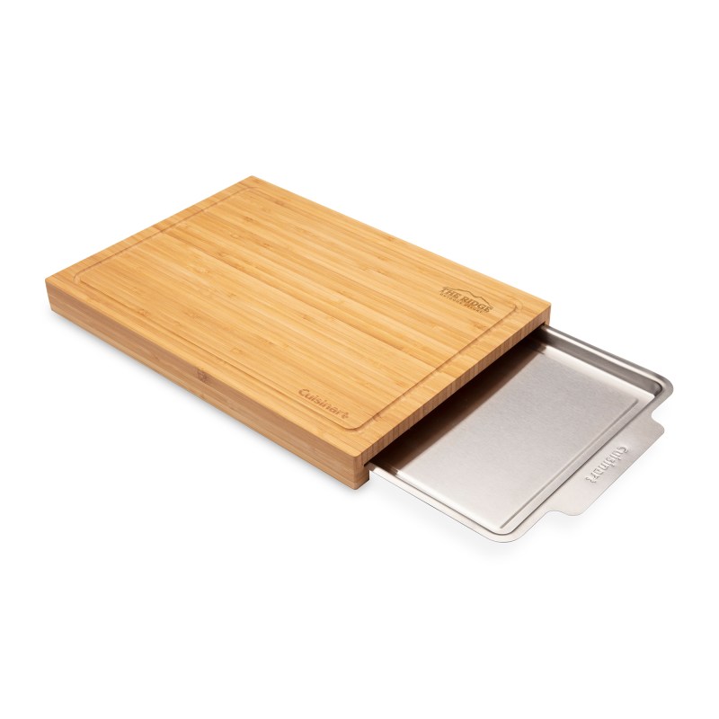 Cuisinart Outdoors Bamboo Cutting Board With Hidden Tray - Bamboo 1 Cuisinart Outdoors Bamboo Cutting Board With Hidden Tray - Bamboo 1