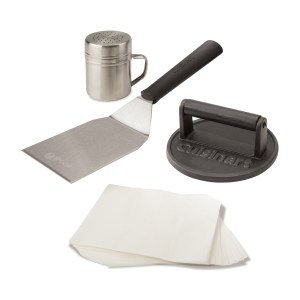 Cuisinart Outdoors™ Smashed Burger Kit - Black 1 Cuisinart Outdoors™ Smashed Burger Kit - Black 1