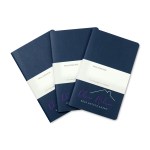 Moleskine Large Cahier 3-Pack - Sapphire Blue 1 Moleskine Large Cahier 3-Pack - Sapphire Blue 1