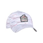 Ahead The Streaker Performance Cap - White Grey Americana 1 Ahead The Streaker Performance Cap - White Grey Americana 1