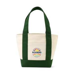 Petite Canvas Tote - Green 1 Petite Canvas Tote - Green 1