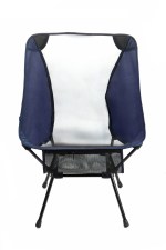 Campstead Recycled rPET Camping Chair w/ Storage Bag - Navy 1 Campstead Recycled rPET Camping Chair w/ Storage Bag - Navy 1