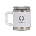 Igloo Recycled Stainless Steel Mug - 15 Oz. - White 1 Igloo Recycled Stainless Steel Mug - 15 Oz. - White 1