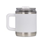 Igloo Recycled Stainless Steel Mug - 15 Oz. - White 2 Igloo Recycled Stainless Steel Mug - 15 Oz. - White 2