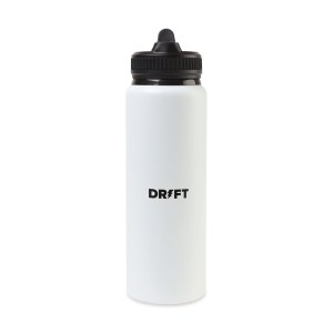 Jett Aluminum Straw Lid Hydration Bottle - 32 Oz. - White 1 Jett Aluminum Straw Lid Hydration Bottle - 32 Oz. - White 1