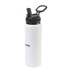 Jett Aluminum Straw Lid Hydration Bottle - 32 Oz. - White - Alternate Jett Aluminum Straw Lid Hydration Bottle - 32 Oz. - White - Alternate