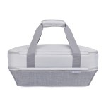 Parkview Recycled rPET Insulated Dual Food Carrier - Greystone - Alternate Parkview Recycled rPET Insulated Dual Food Carrier - Greystone - Alternate