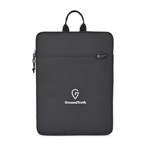 Renew AWARE™ rPET 16" Laptop Sleeve - Black 1 Renew AWARE™ rPET 16" Laptop Sleeve - Black 1